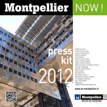 press kit - Office de Tourisme de Montpellier