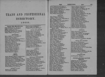 trade and professional directory. 1868. - PhotosAU