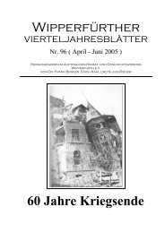 Kriegsende in Wipperfürth - Heimat