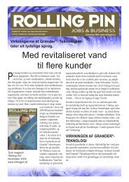 Med revitaliseret vand til flere kunder