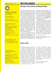 1/1999 - Deutsche Gesellschaft für Gerontologie und Geriatrie