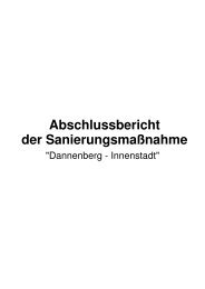 Abschlussdokumentation Stadtsanierung Dannenberg (Elbe)