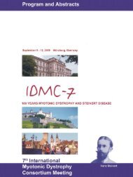 the 7th International Myotonic Dystrophy Consortium - IDMC.org
