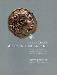 GITTA KASTNER Katalog 6 (1974) - Münzen der Antike