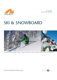 SKI & SNOWBOARD - The Travel House