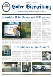 Die Hauszeitung Der Brauerei Scherdel Hof