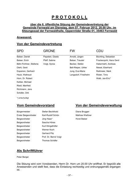 Protokoll GVE 07.02.2012.pdf - Gemeinde Fernwald