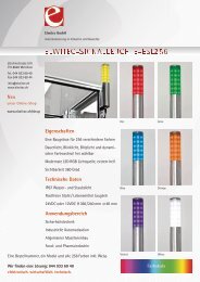 Technische Daten - Elwitec Gmbh Sondermaschinenbau