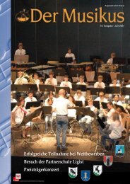 Musikus Ausgabe 19 - Tiroler Musikschulwerk