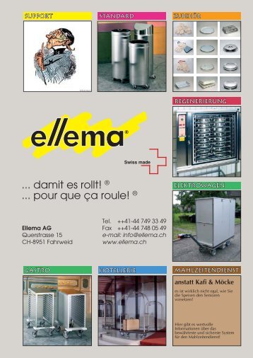 ellema - Katalog 2010 - ellema AG ...damit es rollt.