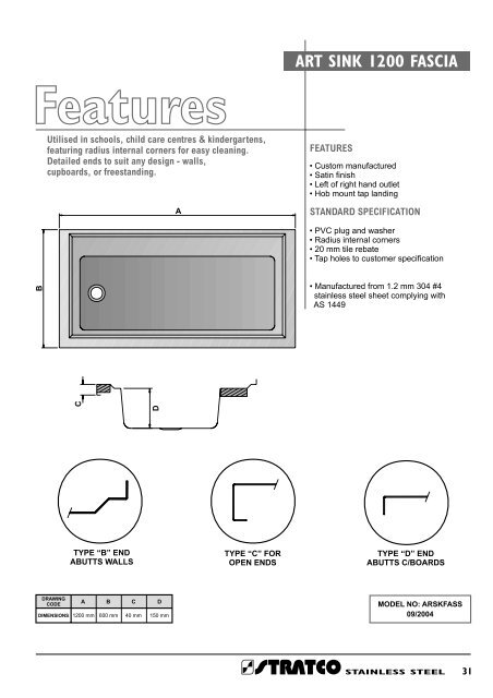 Sink - Stratco