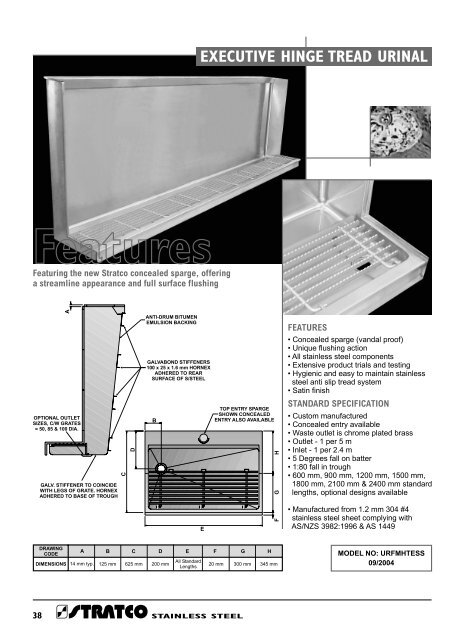 Urinal - Stratco