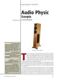Audio Physic Scorpio