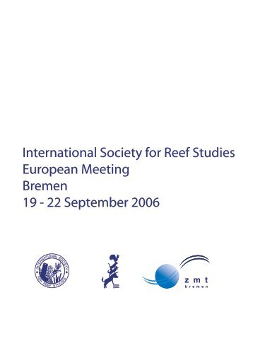 Session 1 - ISRS European Meeting 2006 Bremen - Universität ...