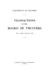 BOARD OF TRUSTEES - UIHistories Project