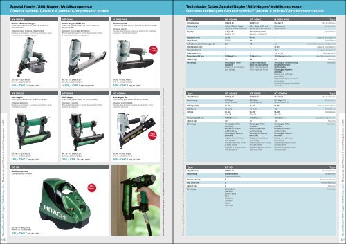 HITACHI Nagler HITACHI Cloueur - EMM Tools Gmbh