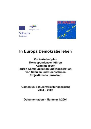 In Europa Demokratie leben