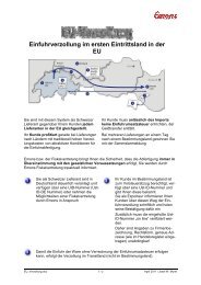 Einfuhrverzollung im ersten Eintrittsland in der EU