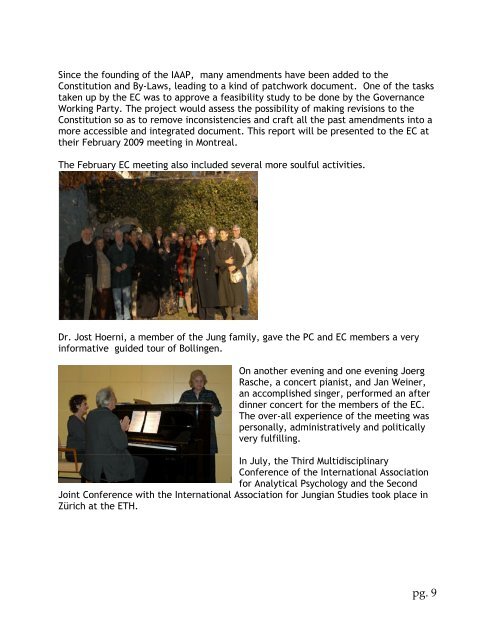 Iaap newsletter 28 - The new Israeli Jungian society