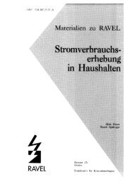 Material zu RAVEL - Energie.ch