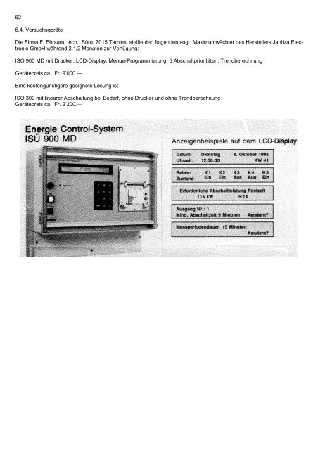 Fallstudie Testküche - Energie.ch