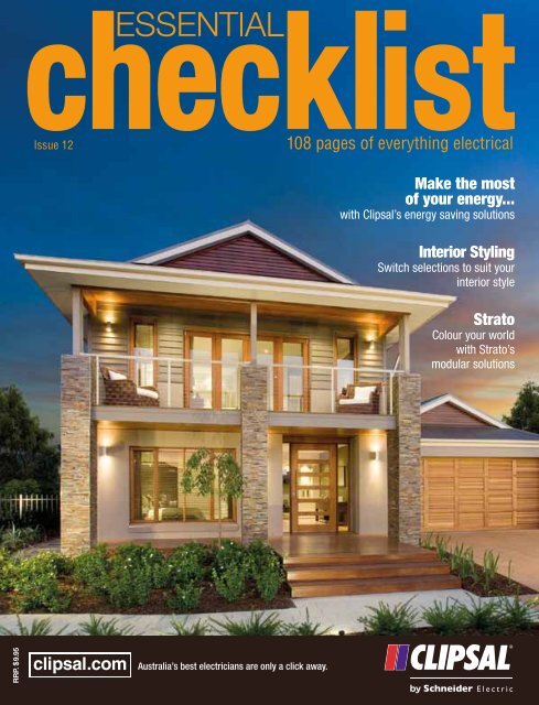 clipsal electrical house plan checklist clever home automation