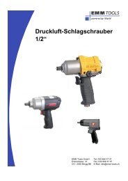 Druckluft-Schlagschrauber 1/2″-Antrieb - EMM Tools GmbH