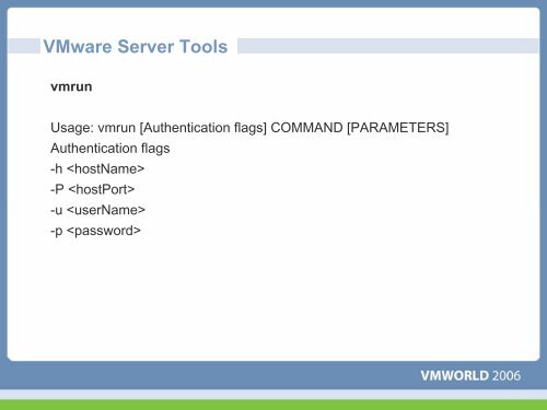 VMware Server Tips & Tricks