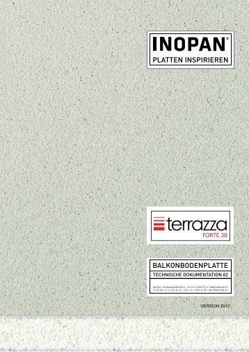 Doku Terrazza Forte 30mm(pdf ) - Inopan