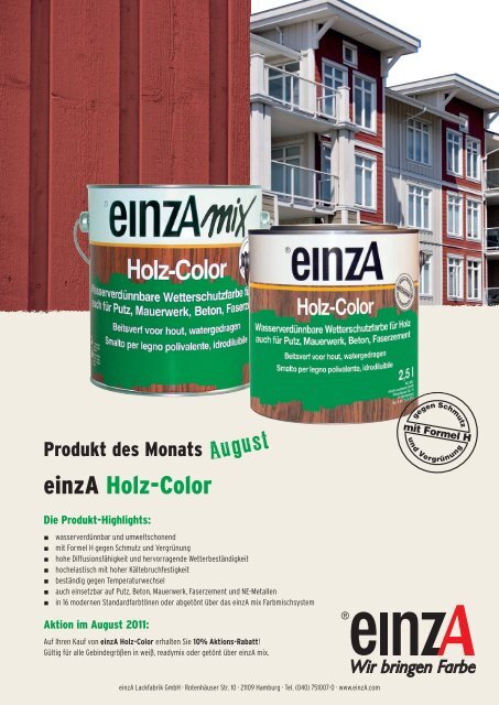 einzA Holz-Color