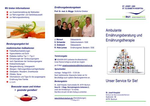 FLYER.EB Josef.komplett 2011 - Katholisches Klinikum Bochum