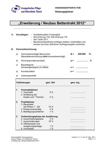 Erweiterung / Neubau Bettentrakt 2012