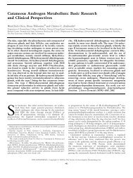 Cutaneous Androgen Metabolism: Basic Research and Clinical ...