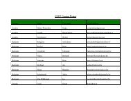 UEVP Contact Points