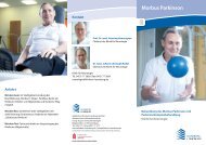 kÃ¶nnen Sie das Faltblatt zur Parkinsonkomplexbehandlung an