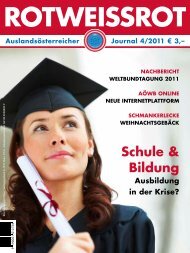 schule & Bildung - Auslandsösterreicher-Weltbund