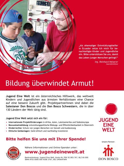 schule & Bildung - Auslandsösterreicher-Weltbund