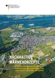 Nachhaltige WärmekoNzepte - Agentur für Erneuerbare Energien