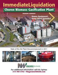 Choren Biomass Gasification Plant - PRWeb