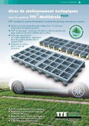 Aires de stationnement écologiques ® -Multidrain - Hübner-Lee