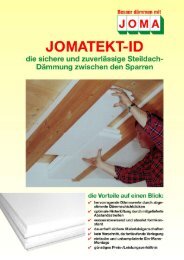 JOMATEKT-ID - JOMA Dämmstoffwerk GmbH