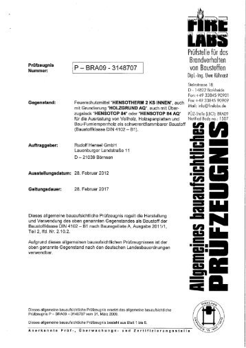 PDF-Download - Rudolf Hensel GmbH