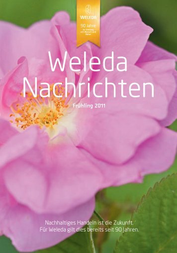 Jubiläums-Ausgabe Frühling 2011 - Weleda