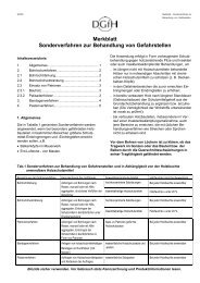 Merkblatt Sonderverfahren zur Behandlung von ... - Holzfragen.de