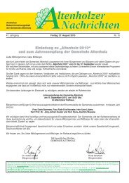 Altenholzer Nachrichten, Freitag, 27. August 2010 - bei der ...