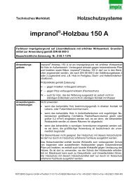 impranol®-Holzbau 150 A