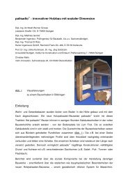 palisadio® innovativer Holzbau mit sozialer ... - Harrer Ingenieure