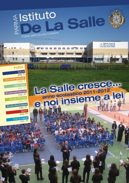 E' disponibile l'annuario 2011-2012, ricco di - Istituto De La Salle ...