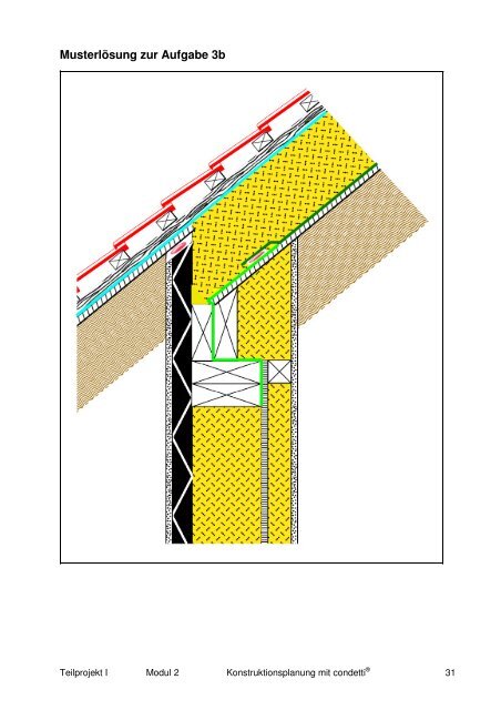 Sockeldetail - Holzbau Kompetenzzentren