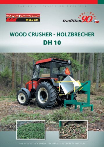 WOOD CRUSHER - HOLZBRECHER - Rojek